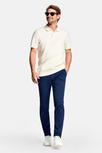 Midnights * Die Longs dark blue stretch cotton men's trousers | MR MARVIS