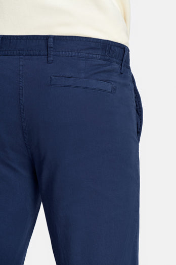 Midnights * Die Longs dark blue stretch cotton men's trousers | MR MARVIS