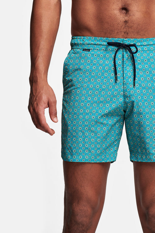 Fountains * Die bedruckten Badeshorts