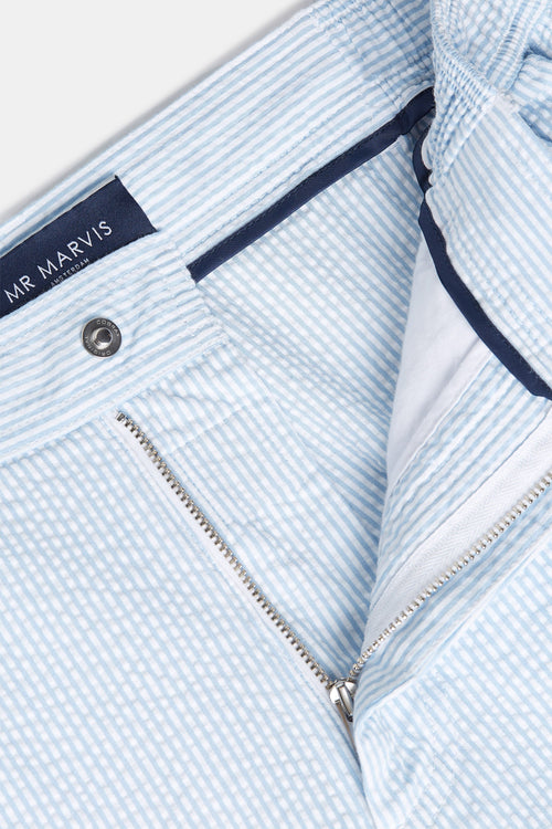 Pontoons * Die Seersucker Shorts – Breite Streifen