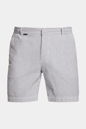 Submariners * Die Seersucker Shorts – Breite Streifen Submariners * Die Seersucker Shorts – Breite Streifen
