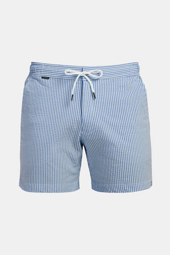 Nautics * Die Seersucker Badeshorts Nautics * Die Seersucker Badeshorts