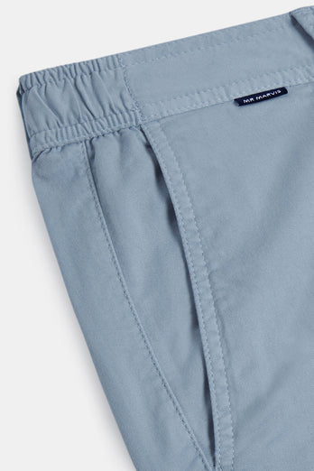 Antarctics * Die Longs grey blue stretch cotton men's trousers | MR MARVIS