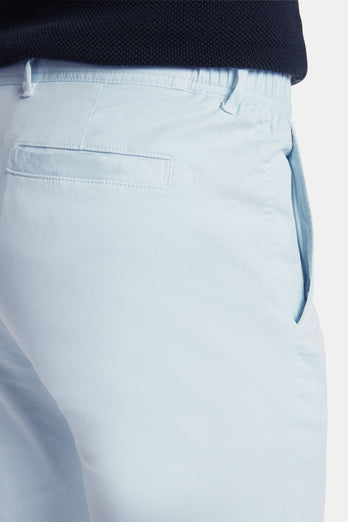 Avenues * Die Longs light blue stretch cotton men's trousers | MR MARVIS
