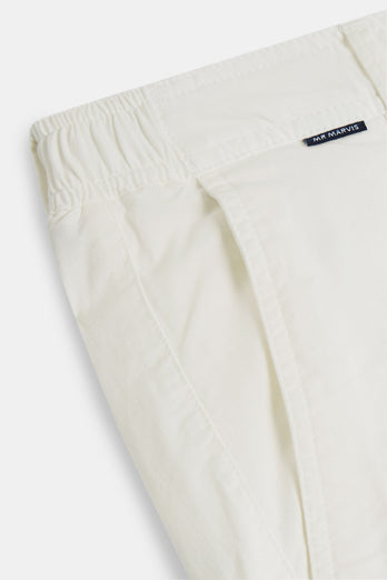 Coconuts * Die Longs off white stretch cotton men's trousers | MR MARVIS