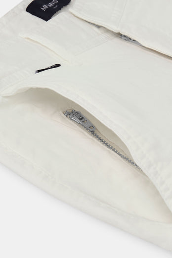 Coconuts * Die Longs off white stretch cotton men's trousers | MR MARVIS