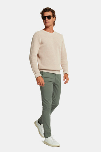 Defenders * Die Longs green stretch cotton men's trousers | MR MARVIS
