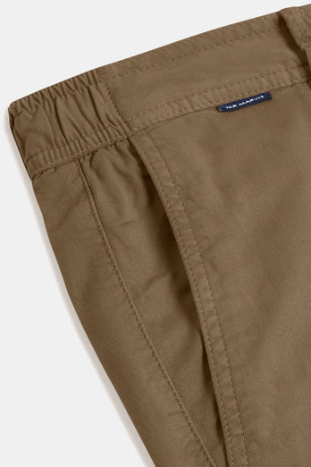 Jones * Die Longs brown stretch cotton men's trousers | MR MARVIS