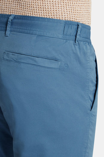 Mavericks * Die Longs blue stretch cotton men's trousers | MR MARVIS