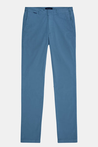 Mavericks * Die Longs blue stretch cotton men's trousers | MR MARVIS