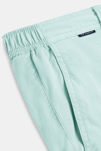 Mints * Die Longs mint green stretch cotton men's trousers | MR MARVIS