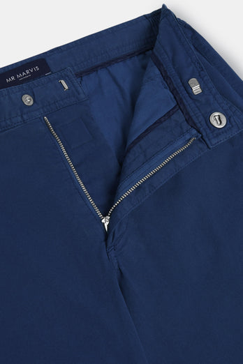 Midnights * Die Longs dark blue stretch cotton men's trousers | MR MARVIS