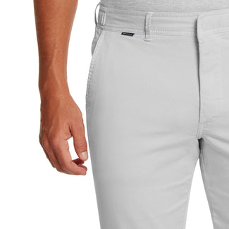Gullwings * Die Longs light grey stretch cotton men's trousers | MR MARVIS
