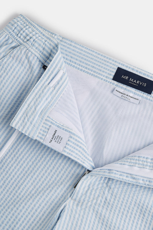 Pontoons * Die Seersucker Badeshorts
