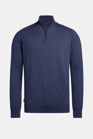 Kingfishers * Der Merino Zip-Pullover