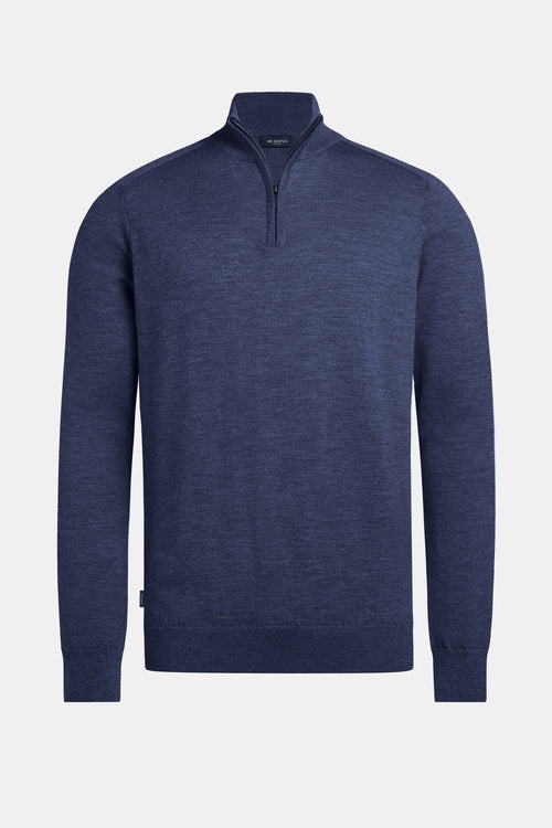 Kingfishers * Der Merino Zip-Pullover