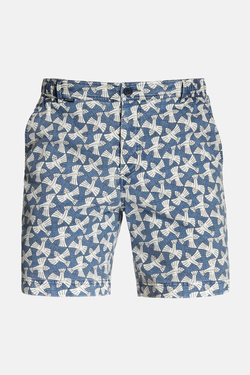 Blue Birds * Die bedruckten Original Shorts