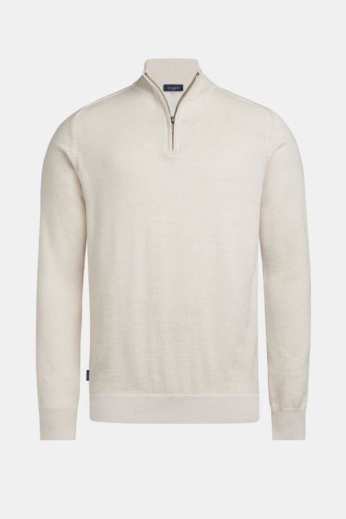 Coconuts * Der Merino Zip-Pullover