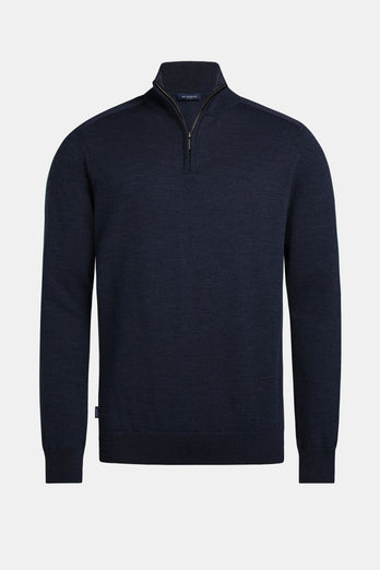 Deeps * Der Merino Zip-Pullover