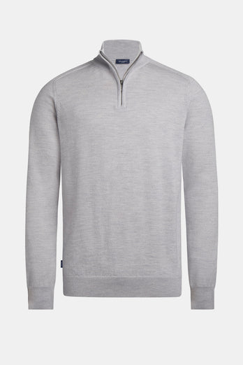 Oysters * Der Merino Zip-Pullover