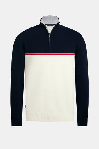 Down Hills * Der Retro Zip-Pullover