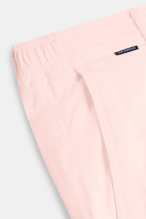 light pink stretch cotton men's trousers | MR MARVIS