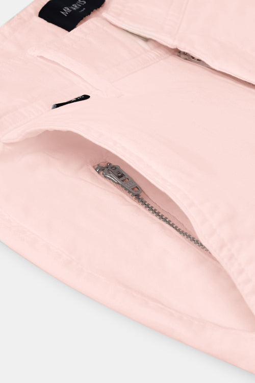 light pink stretch cotton men's trousers | MR MARVIS