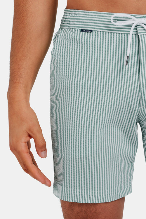 Trawlers * Die Seersucker Badeshorts